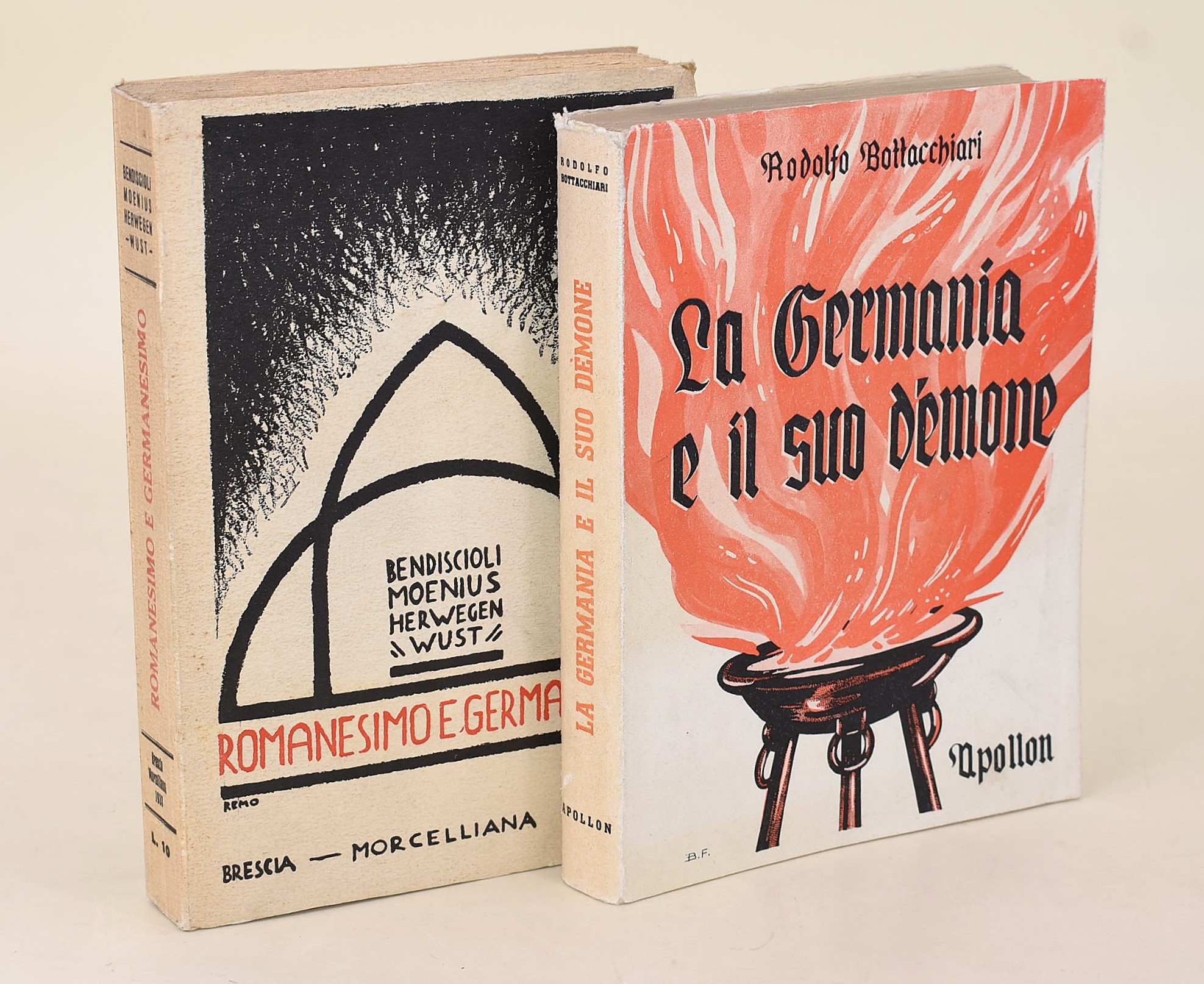 Bendiscioli, Mario - Moenius, Giorgio - Herwegen, Ildefonso - Wust, Pietro, Romanismo e Germanesi...