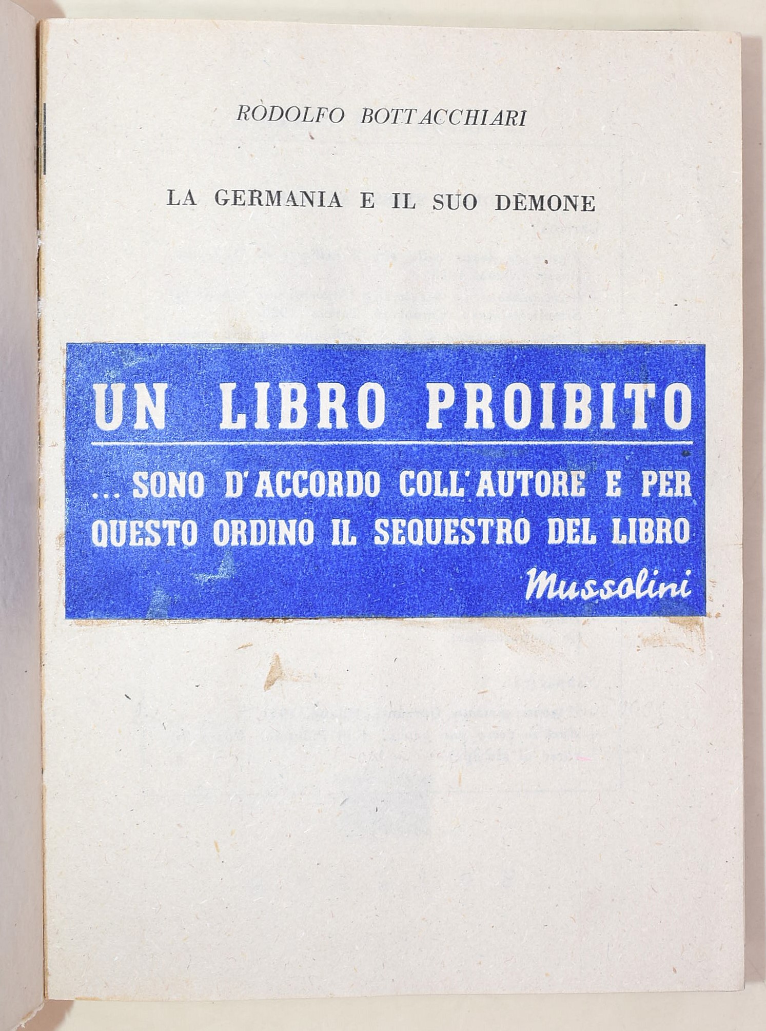 Bendiscioli, Mario - Moenius, Giorgio - Herwegen, Ildefonso - Wust, Pietro, Romanismo e Germanesi...