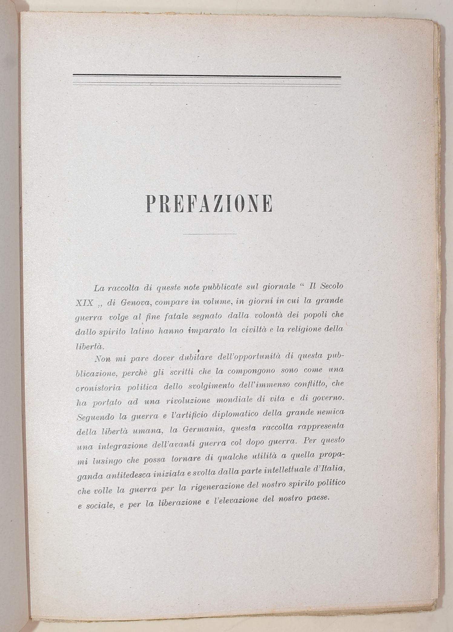 Salvatore Ernesto Arbocò, L'Infezione Germanica e Violazioni delle leggi della guerra da parte de...