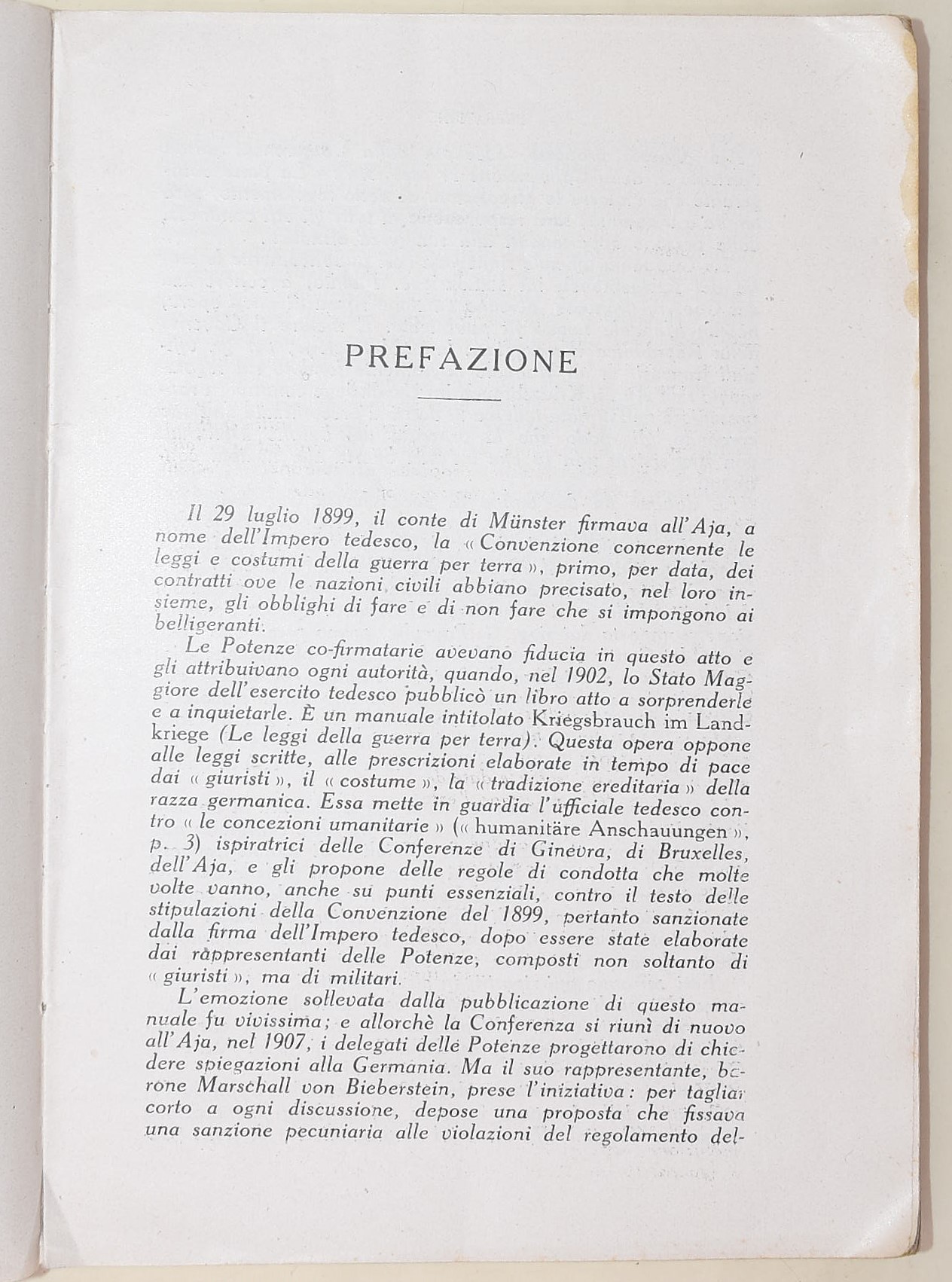 Salvatore Ernesto Arbocò, L'Infezione Germanica e Violazioni delle leggi della guerra da parte de...
