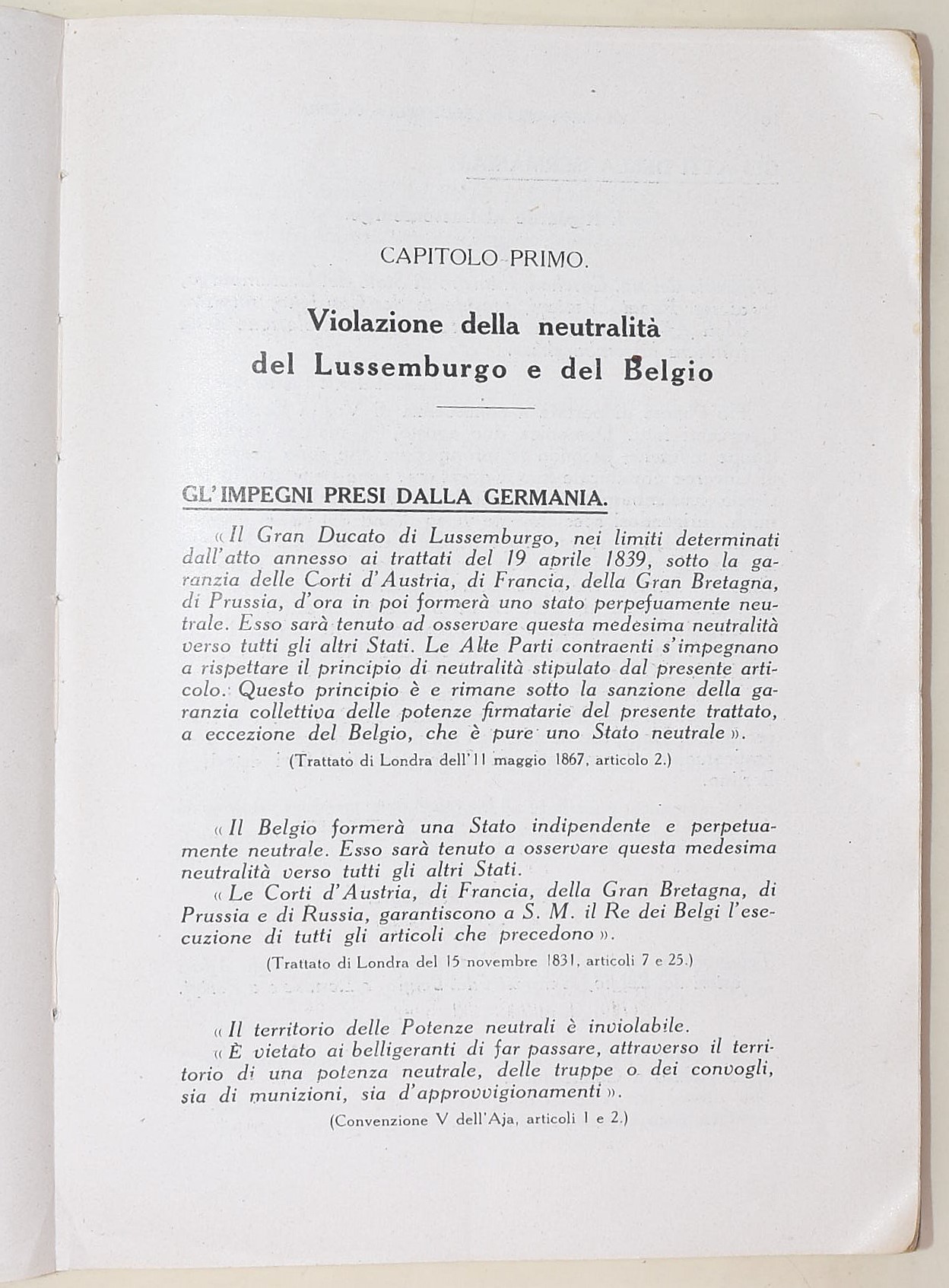 Salvatore Ernesto Arbocò, L'Infezione Germanica e Violazioni delle leggi della guerra da parte de...