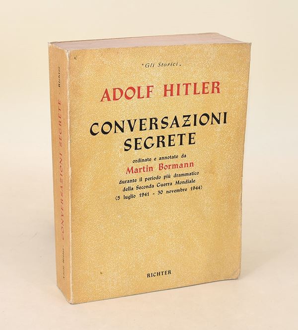 Hitler, Adolf: Conversazioni segrete (1954)