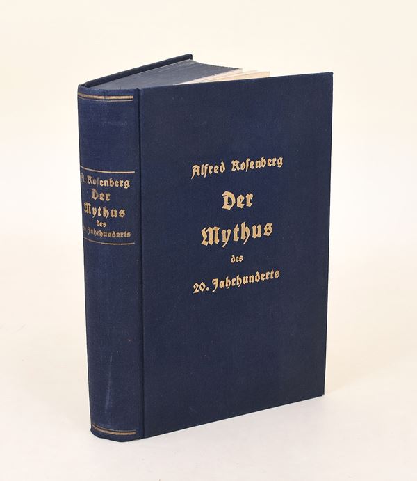 Rosenberg: Mythus des 20. Jahrhunderts, Verlag (1933) Ideologo Nazismo