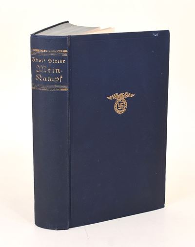 Hitler, Adolf: Mein Kampf, edizione tedesca originale, Muchen, Franz Cher Nach Floger, 1934