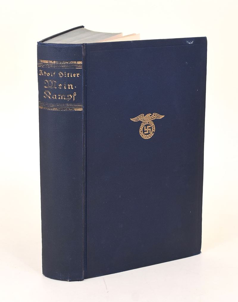 Hitler, Adolf: Mein Kampf, edizione tedesca originale, Muchen, Franz Cher Nach Floger, 1934