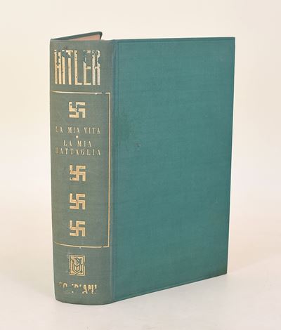 Hitler, La mia vita - La mia battaglia, edizione italiana di Bompiani (1939)