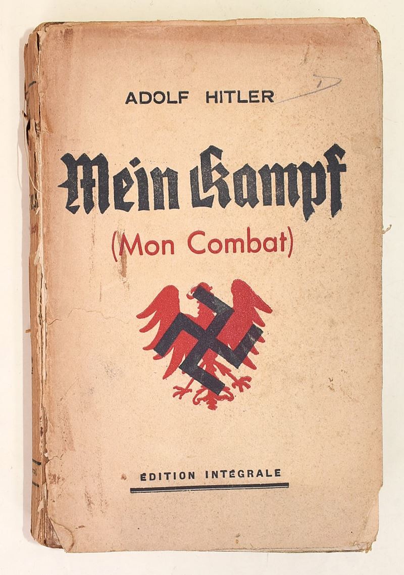 Hitler, Adolf: Mein Kampf (Mon Combat), Edizione francese, 1934