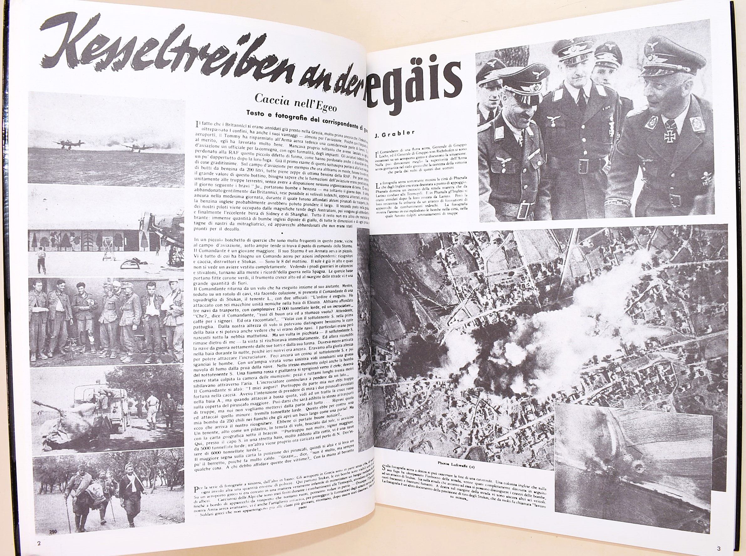 Ciarrapico Editore, Rivista illustrata 'Der Adler', Edizione italo-tedesca in 3 tomi (1941-1943)