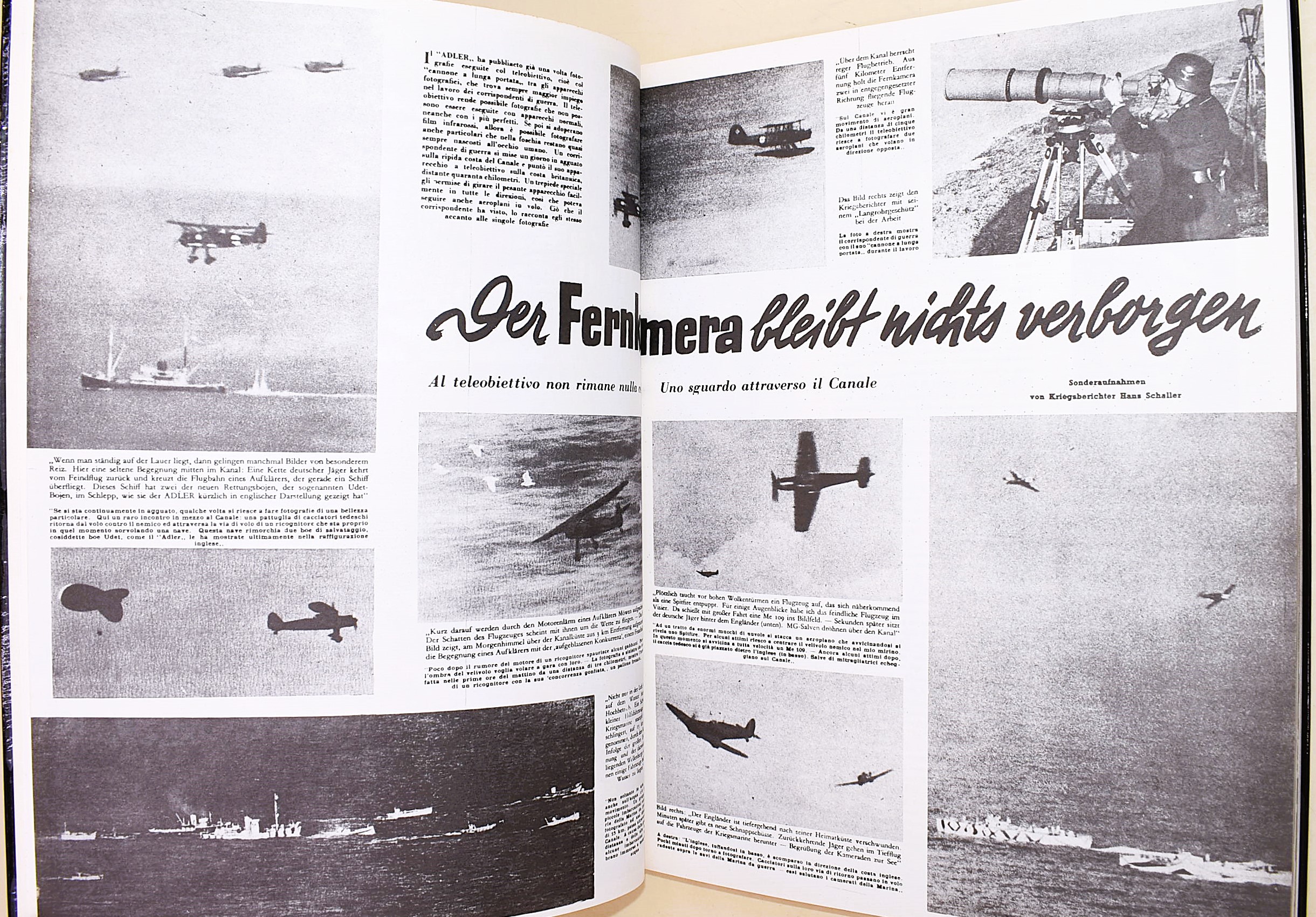 Ciarrapico Editore, Rivista illustrata 'Der Adler', Edizione italo-tedesca in 3 tomi (1941-1943)