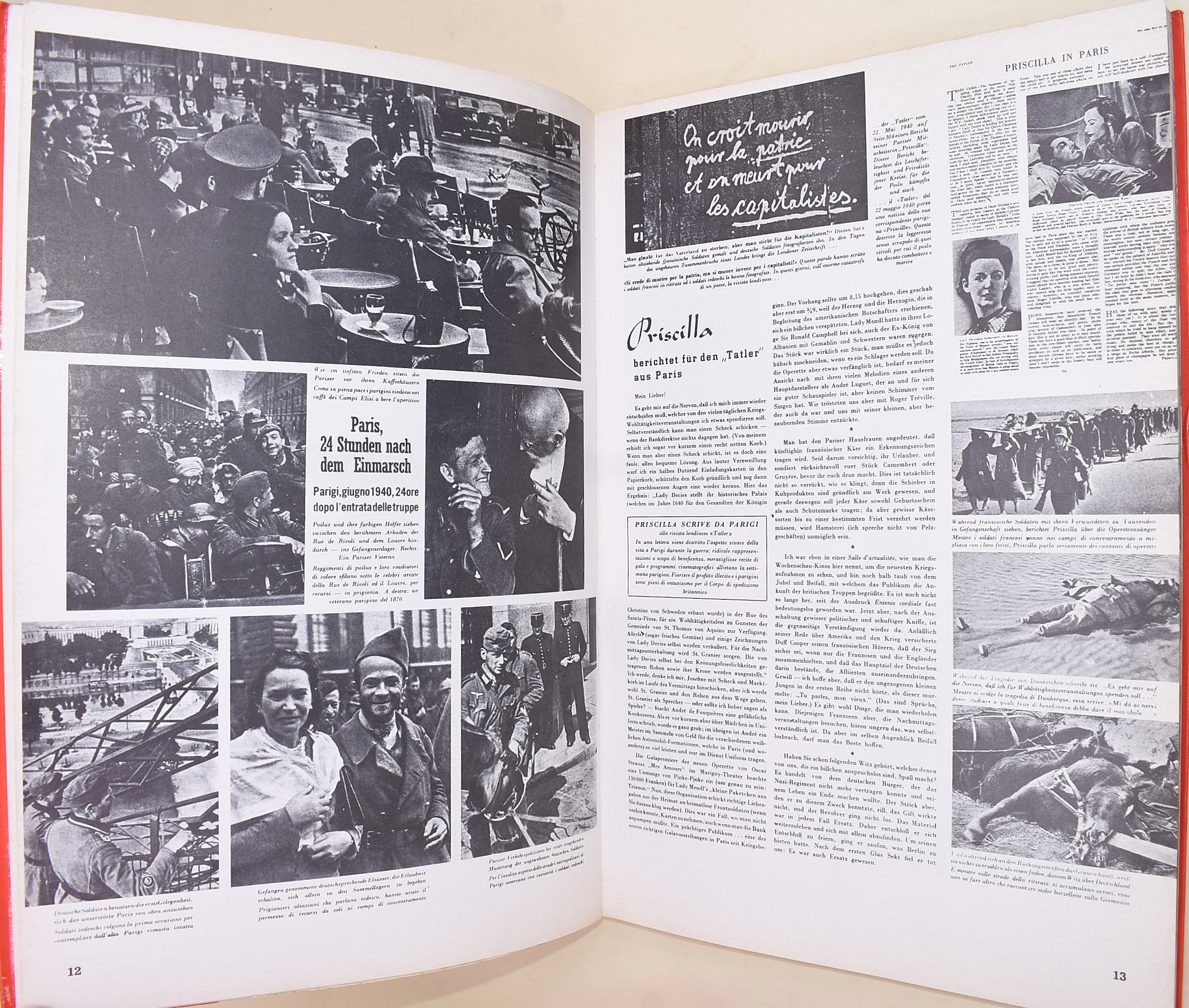 Ciarrapico Editore, Rivista Signal, Ristampa 1975-1976, 6 volumi