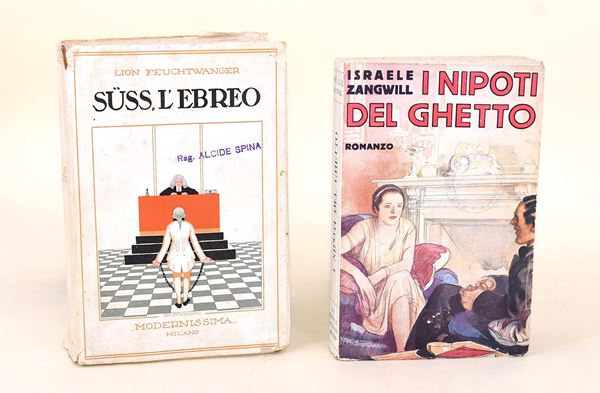 2 romanzi vintage sulla comunità ebraica