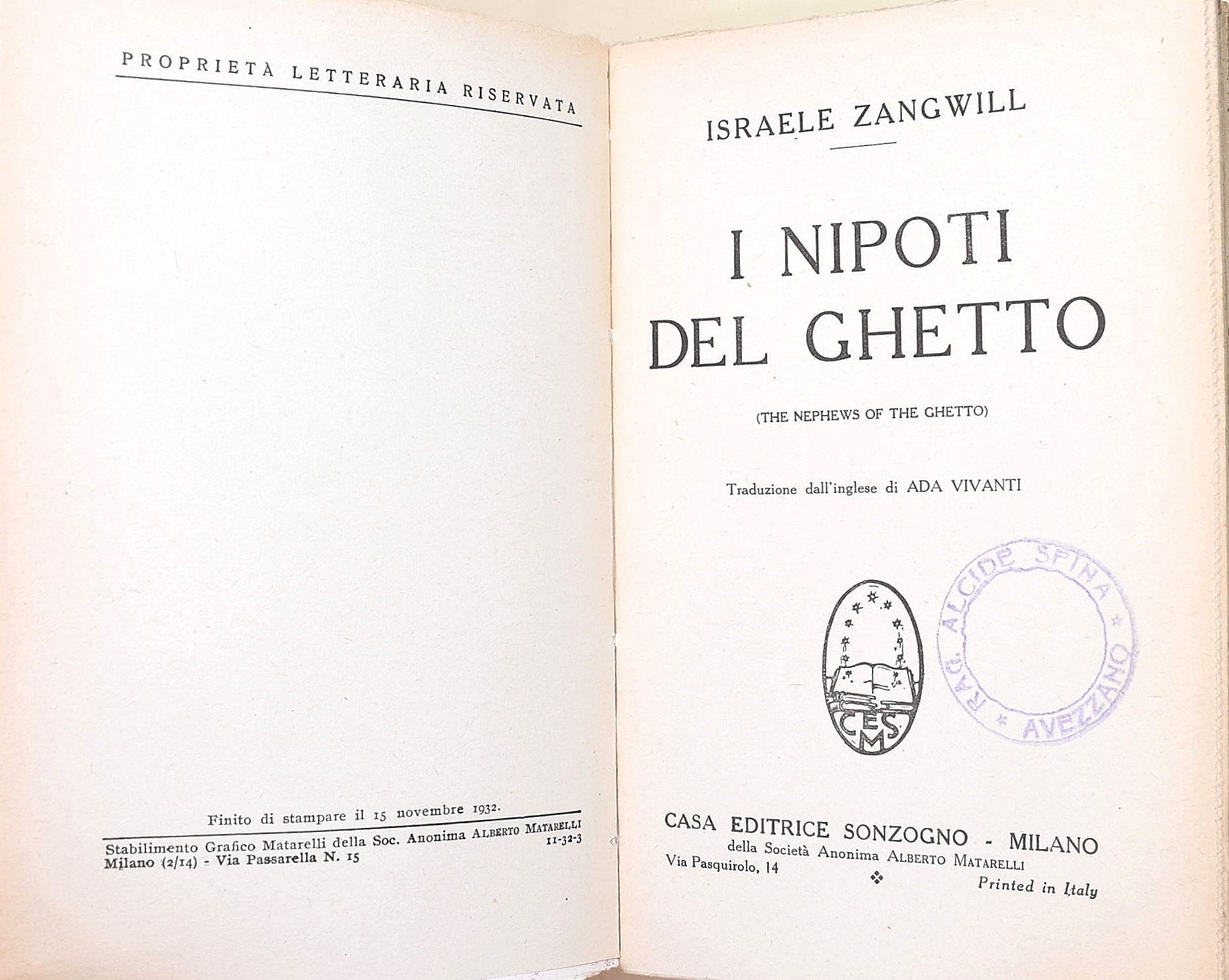 Zangwill, I nipoti del ghetto e Feuchtwanger, Süss, L'Ebreo: Due romanzi vintage sulla comunità e...
