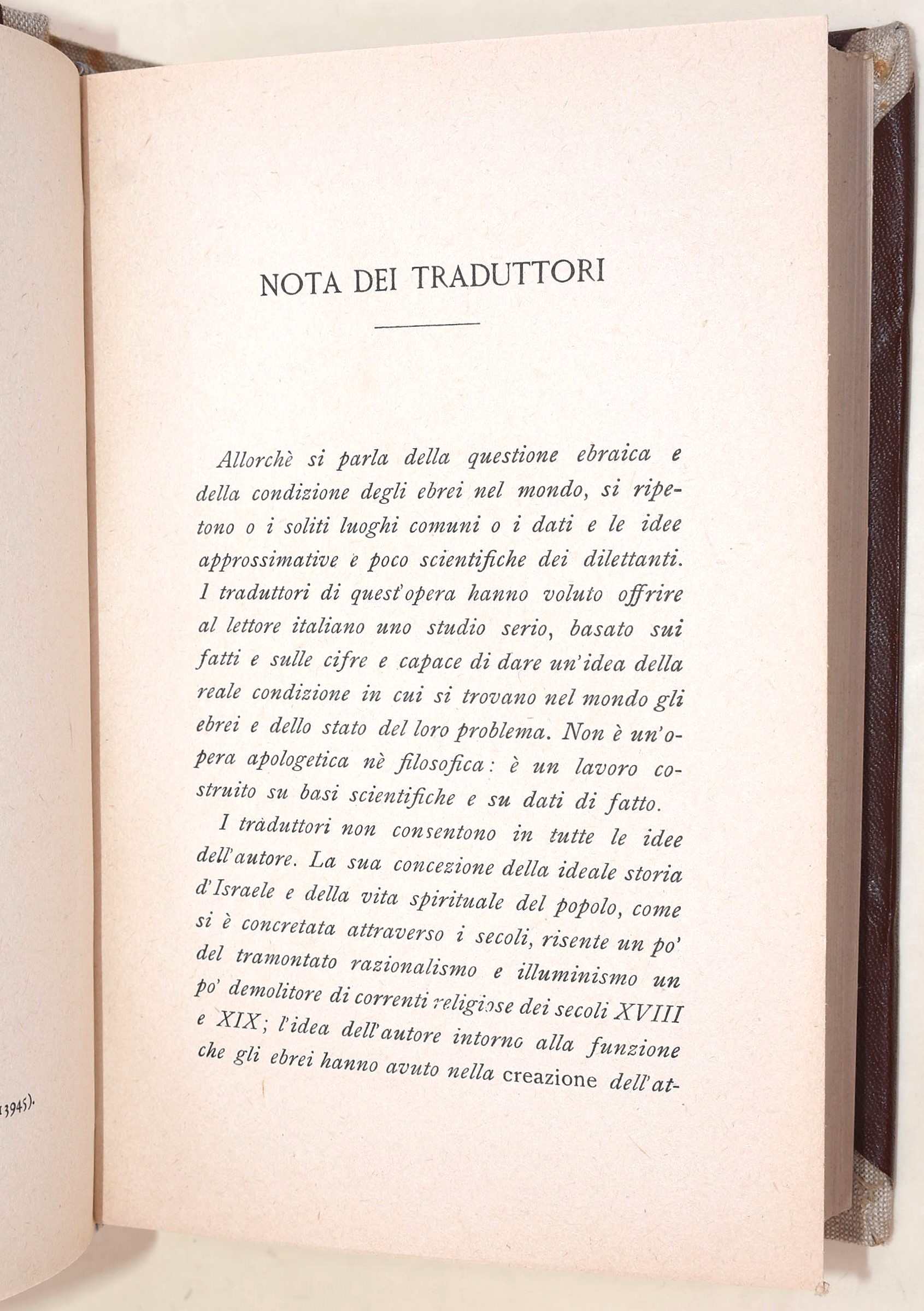Castelli, Gli Ebrei. Sunto di storia; Loisy, La religione d'Israele; Ruppin, Gli Ebrei d'Oggi