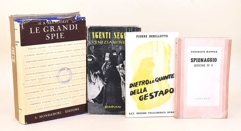 Monka, Federico; Dehilotte, Pierre; Berndorff, Le Grandi Spie; Agenti Segreti Veneziani nel '700 ...