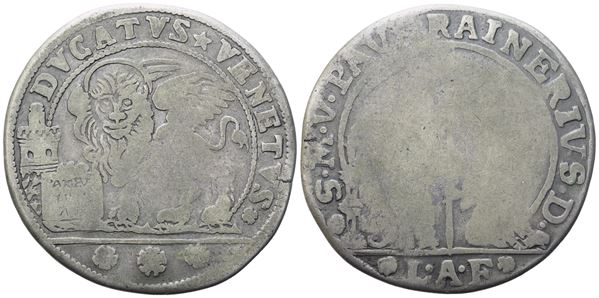 VENEZIA. Repubblica. Paolo Renier doge CXIX (1778-1789), Ducato; Ag (20,33 g; 39 mm). B/MB