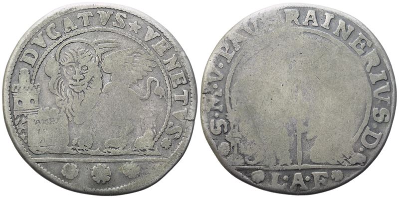 Venezia. Repubblica. Paolo Renier Doge CXIX (1778-1789), Ducato; Ag (20,33 G; 39 MM). B/mb