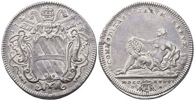 Clemente XI (Stato Pontificio), Testone 1736
