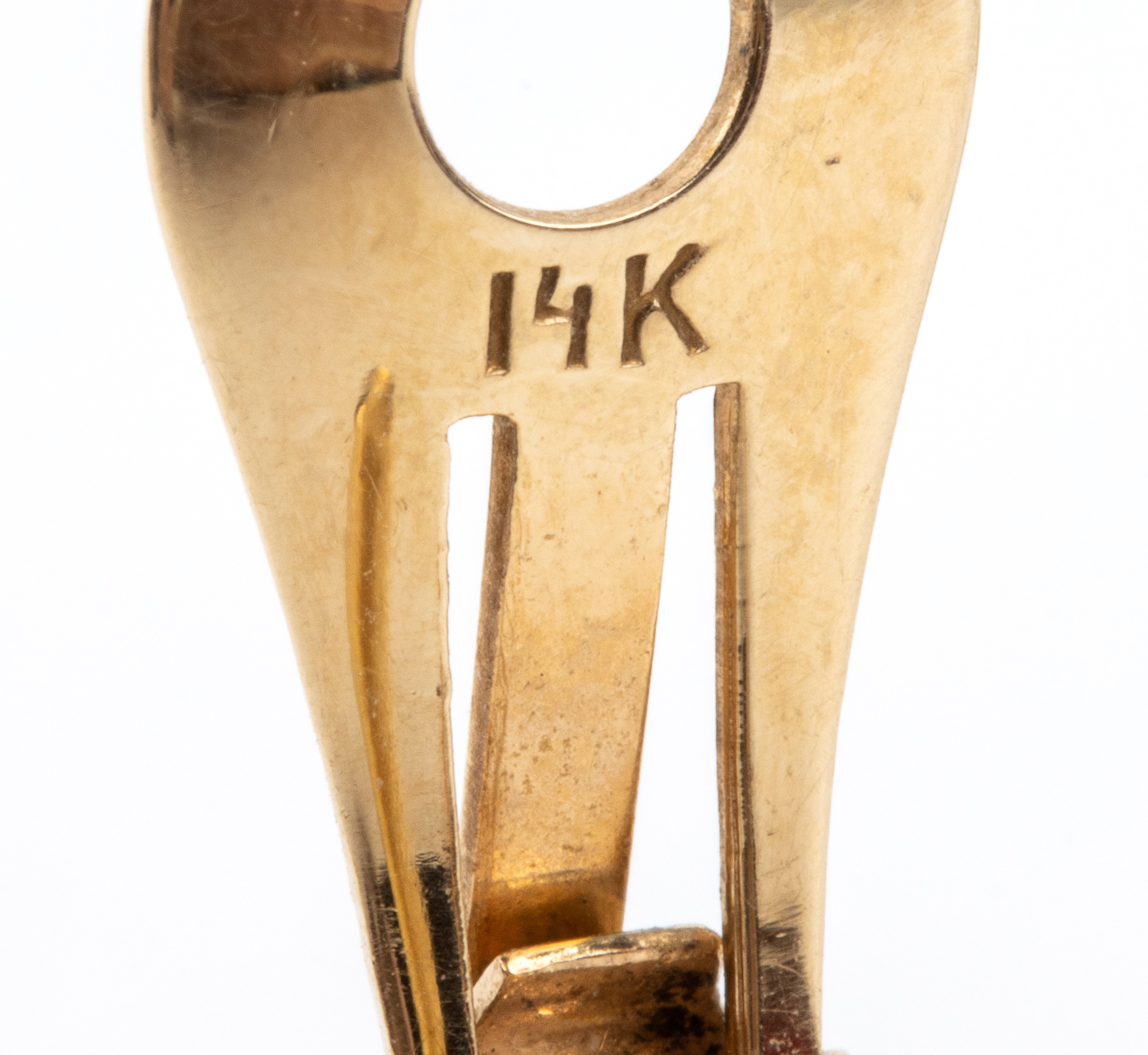 Orecchini a clip, Paio di orecchini con perle coltivate d'acqua salata in oro giallo 14k (anni '5...