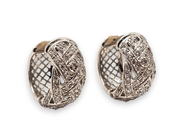 Orecchini in oro e diamanti