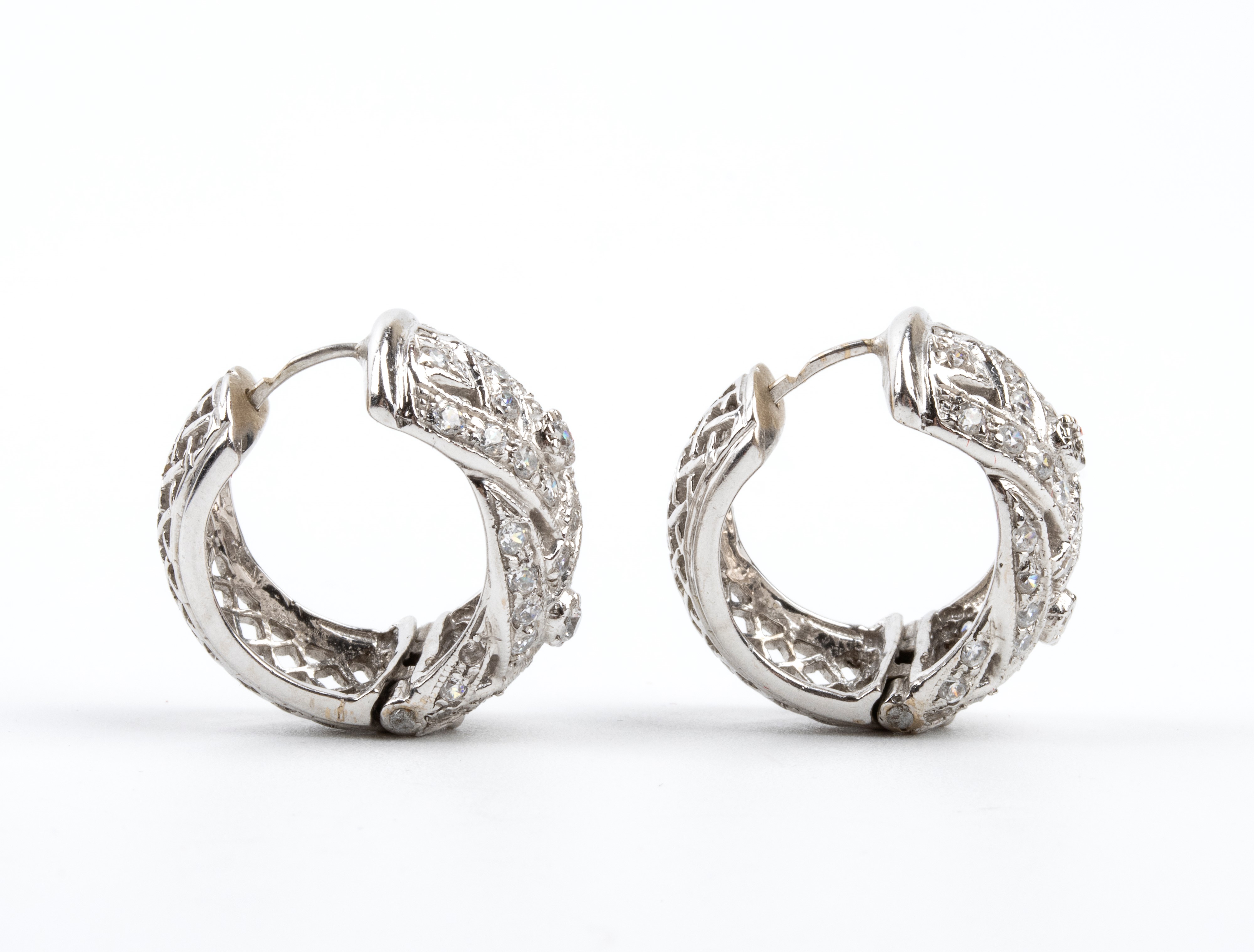 Orecchini in oro e diamanti