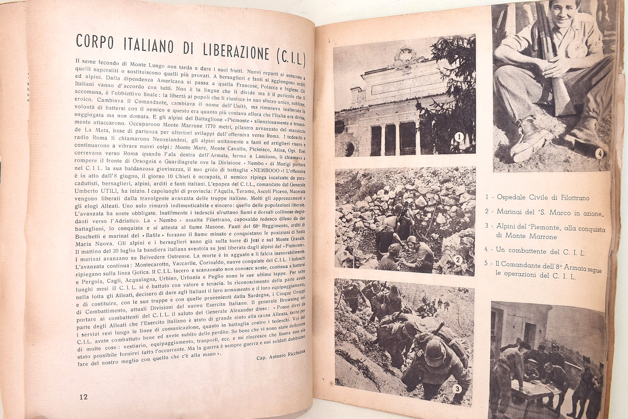 Opuscoli sulla Resistenza e la Liberazione, 1944-1974