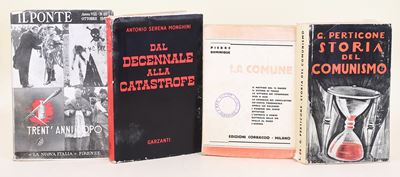 Perticone, Storia del Comunismo; Dominique, La Comune; Il Ponte, Trent'anni dopo; Monghini, Dal D...