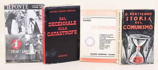 4 volumi sulla tradizione di saggistica e riflessione politica europea