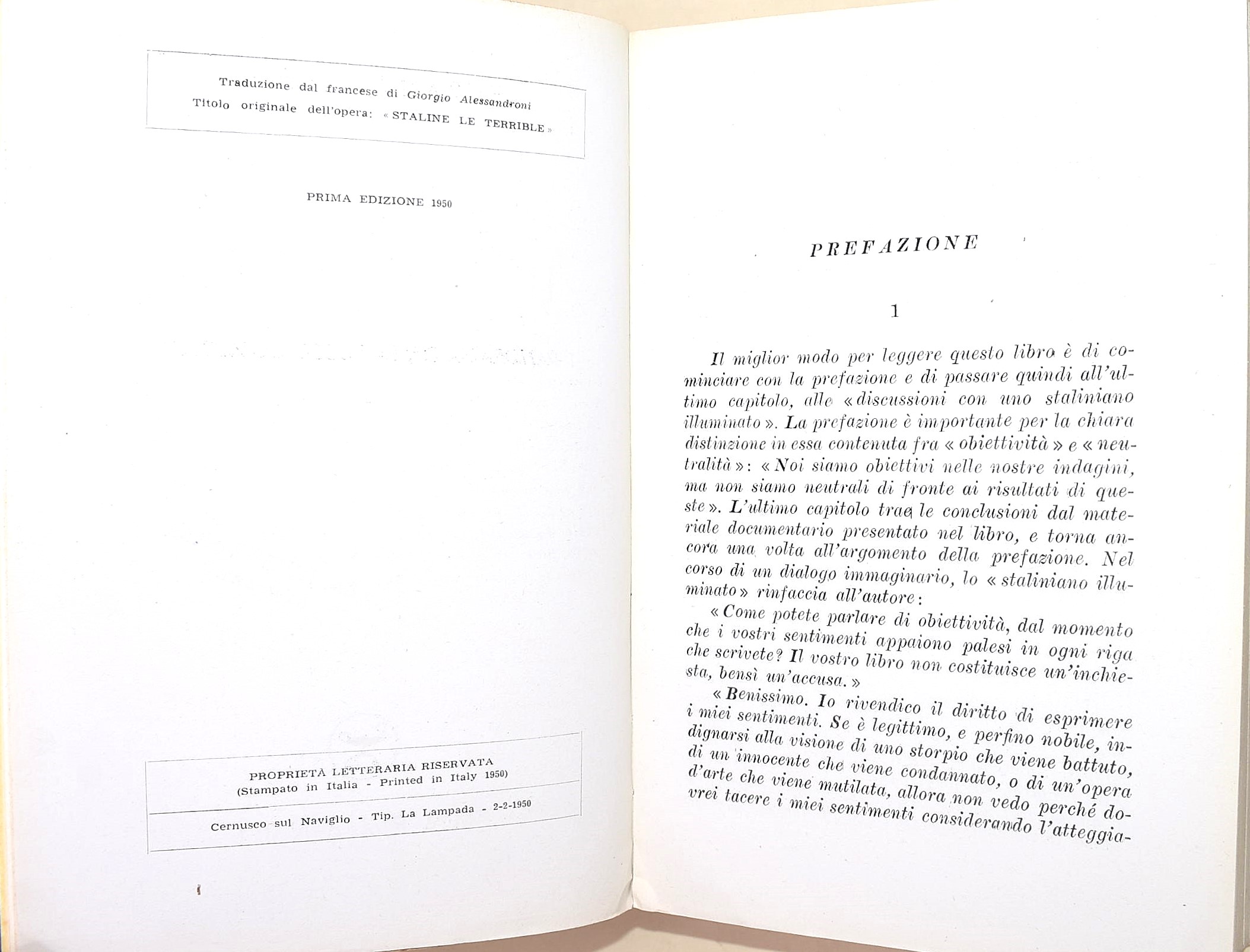Diverse pubblicazioni sul Dopoguerra, 1950-1964