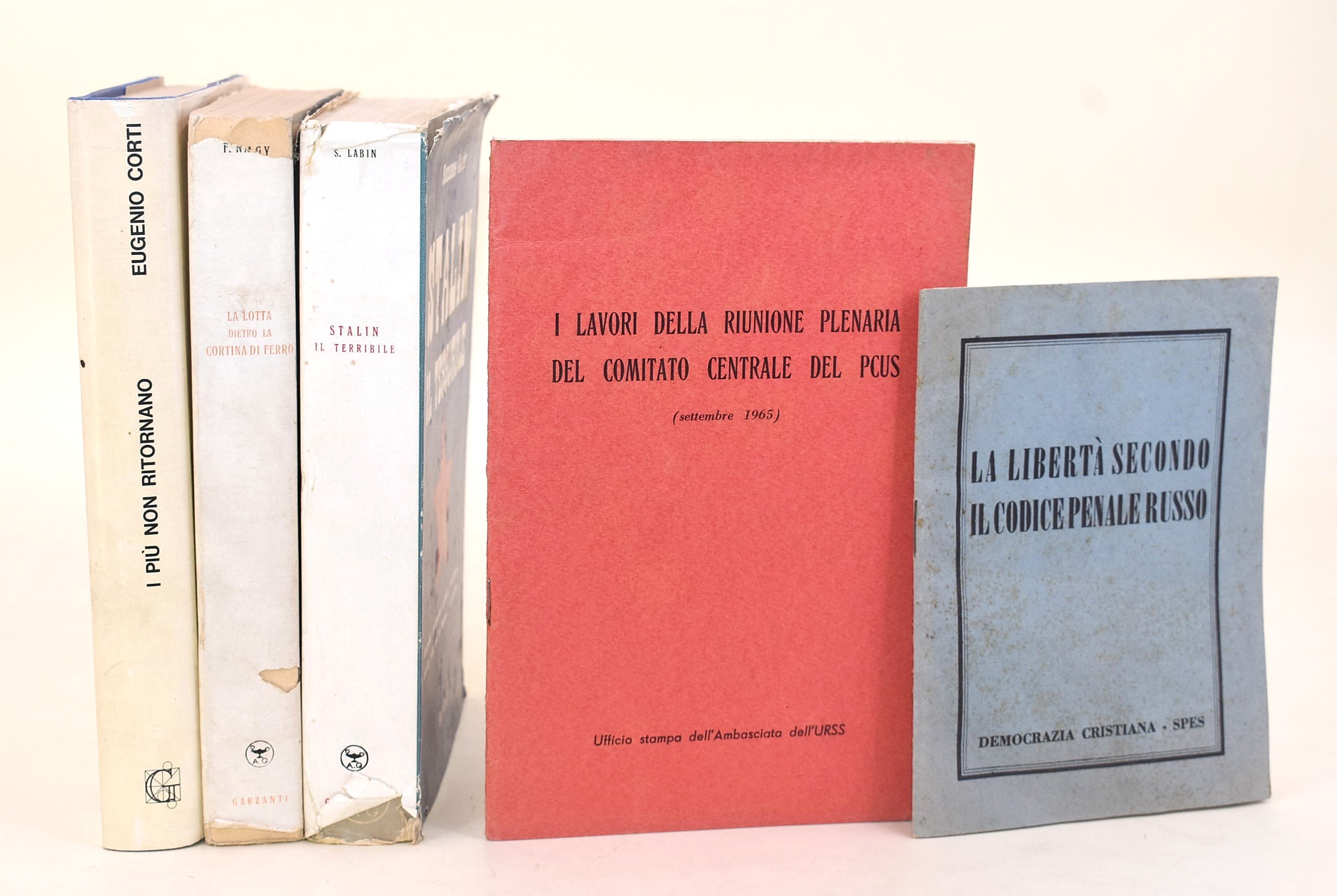 Diverse pubblicazioni sul Dopoguerra, 1950-1964