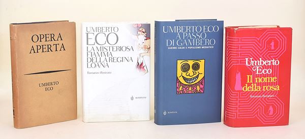 Eco, Umberto: Il Nome della Rosa + altre 3 opere