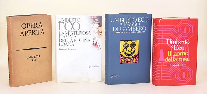 Eco, Umberto: Il Nome della Rosa, Opera Aperta, La misteriosa fiamma della Regina Loana, A Passo ...