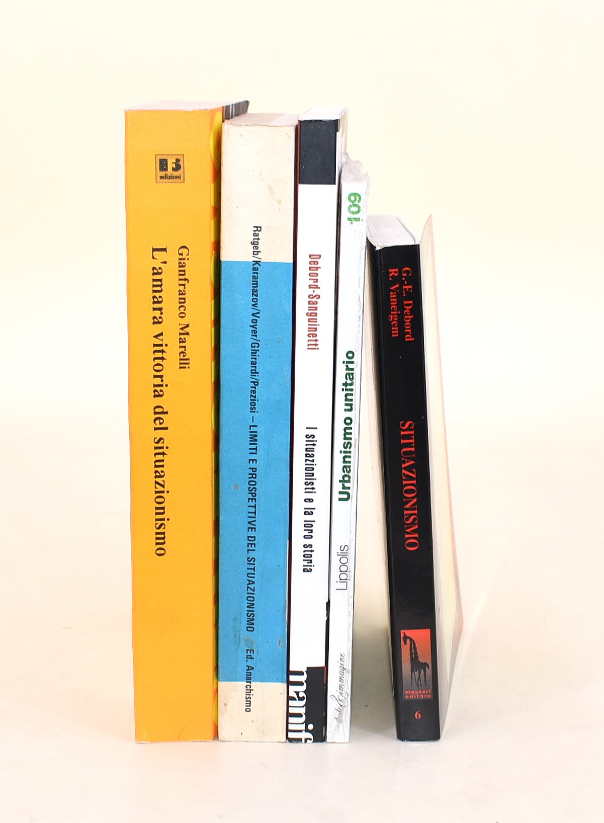 Debord, Guy E. - Vaneigem, Raoul e altri: 5 volumi sul situazionismo