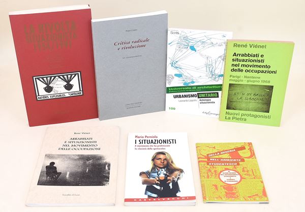 6 volumi e un opuscolo sul Situazionismo