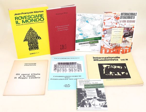 5 opuscoli e 4 volumi sul Situazionismo