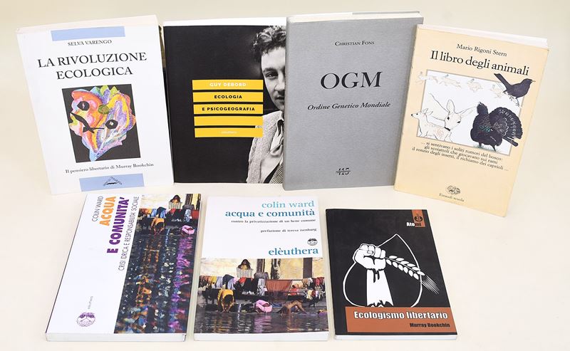 Bookchin, Ecologismo libertario; Ward, Acqua e comunità contro la privatizzazione; Rigoni Stern, ...