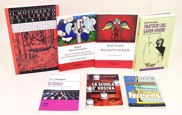 7 volumi di Venigem Raoul