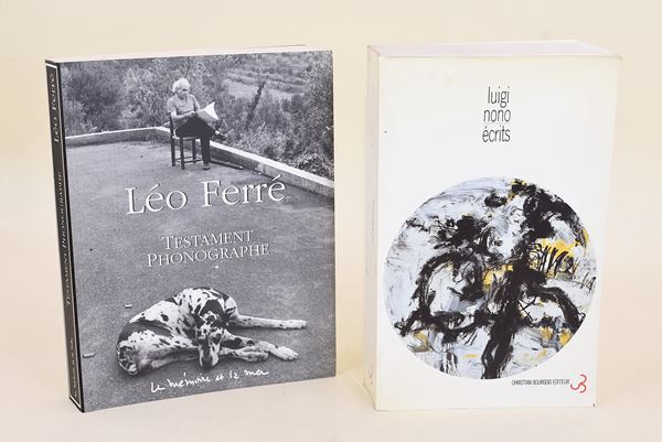 2 volumi in francese di Nono e Ferré