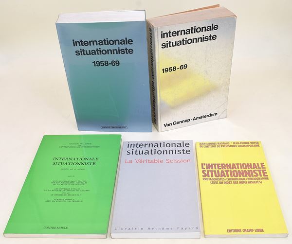 5 volumi sul Situazionismo