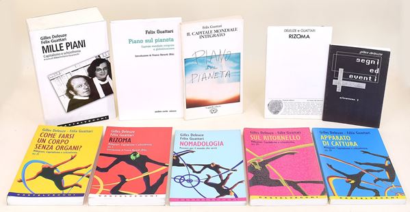 10 volumi di Gilles Deleuze e Félix Guattari