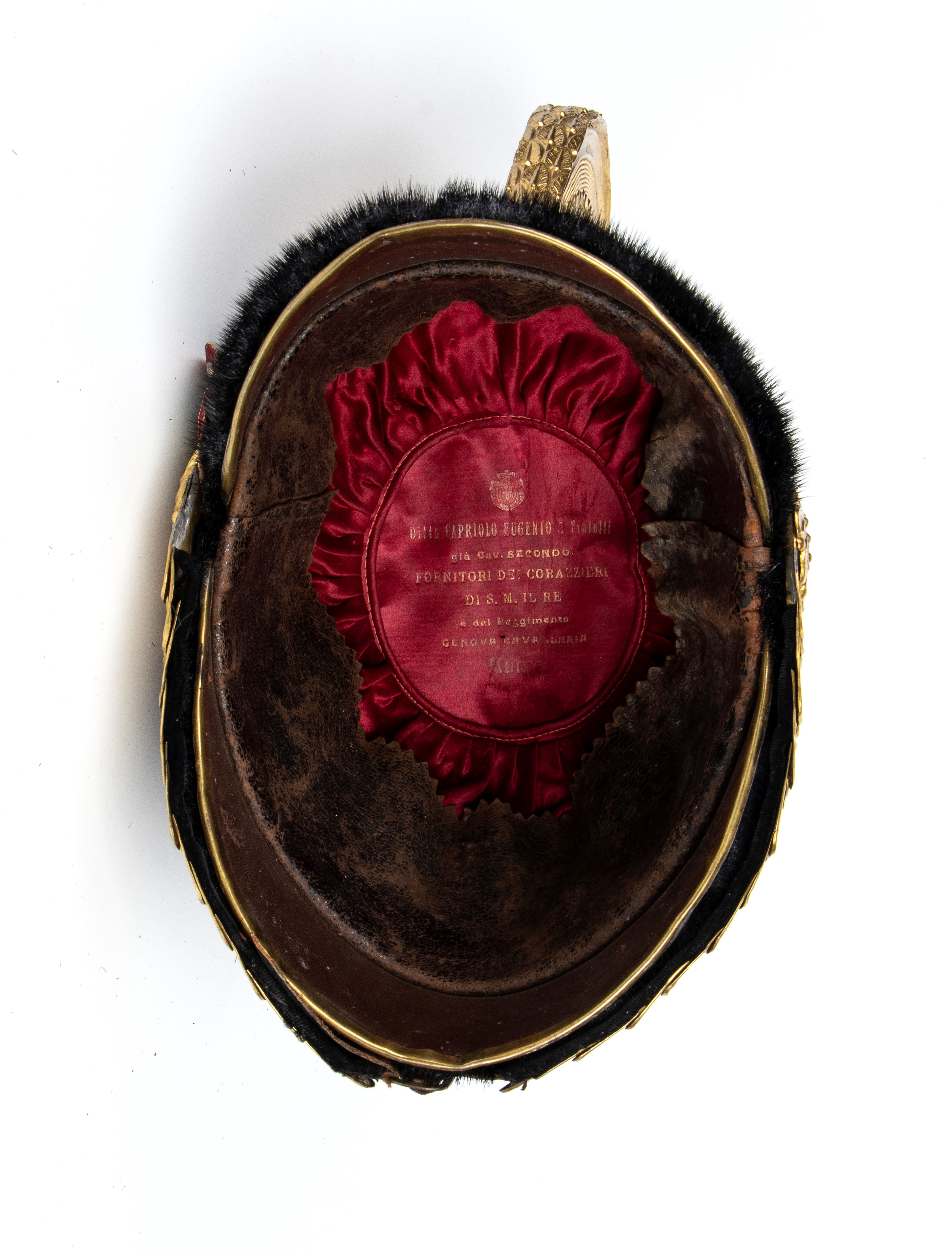 Elmo da ufficiale dei dragoni VE III