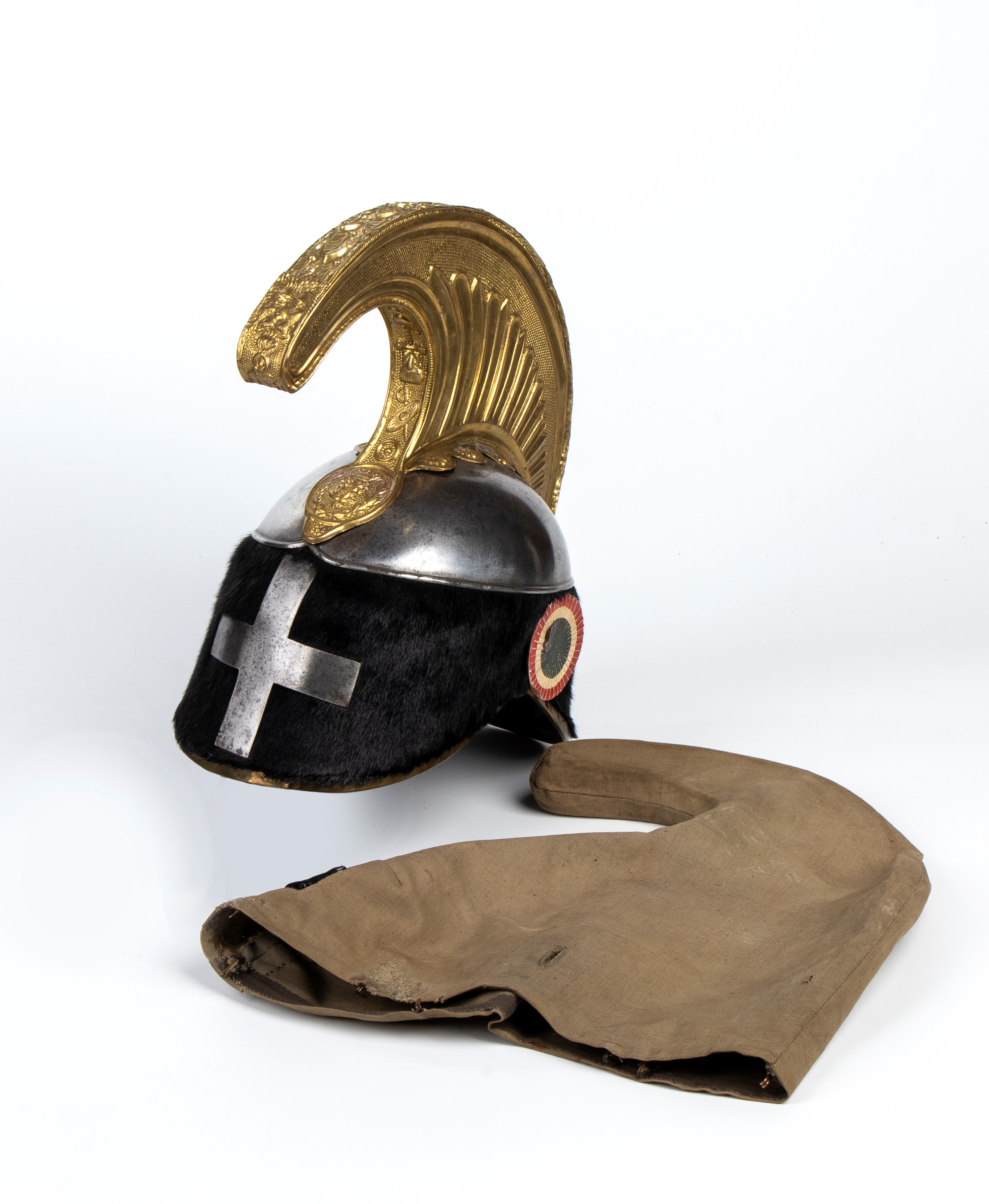 Italia, Regno, elmo da dragone da truppa epoca VE III