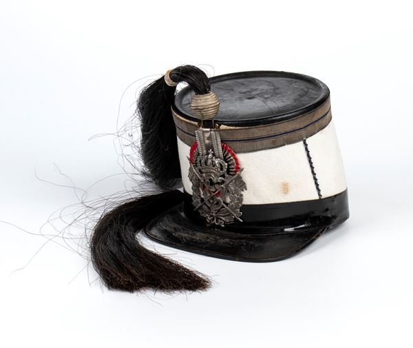 Italy, Kingdom, Kepi of the Novara Lancers, circa 1860