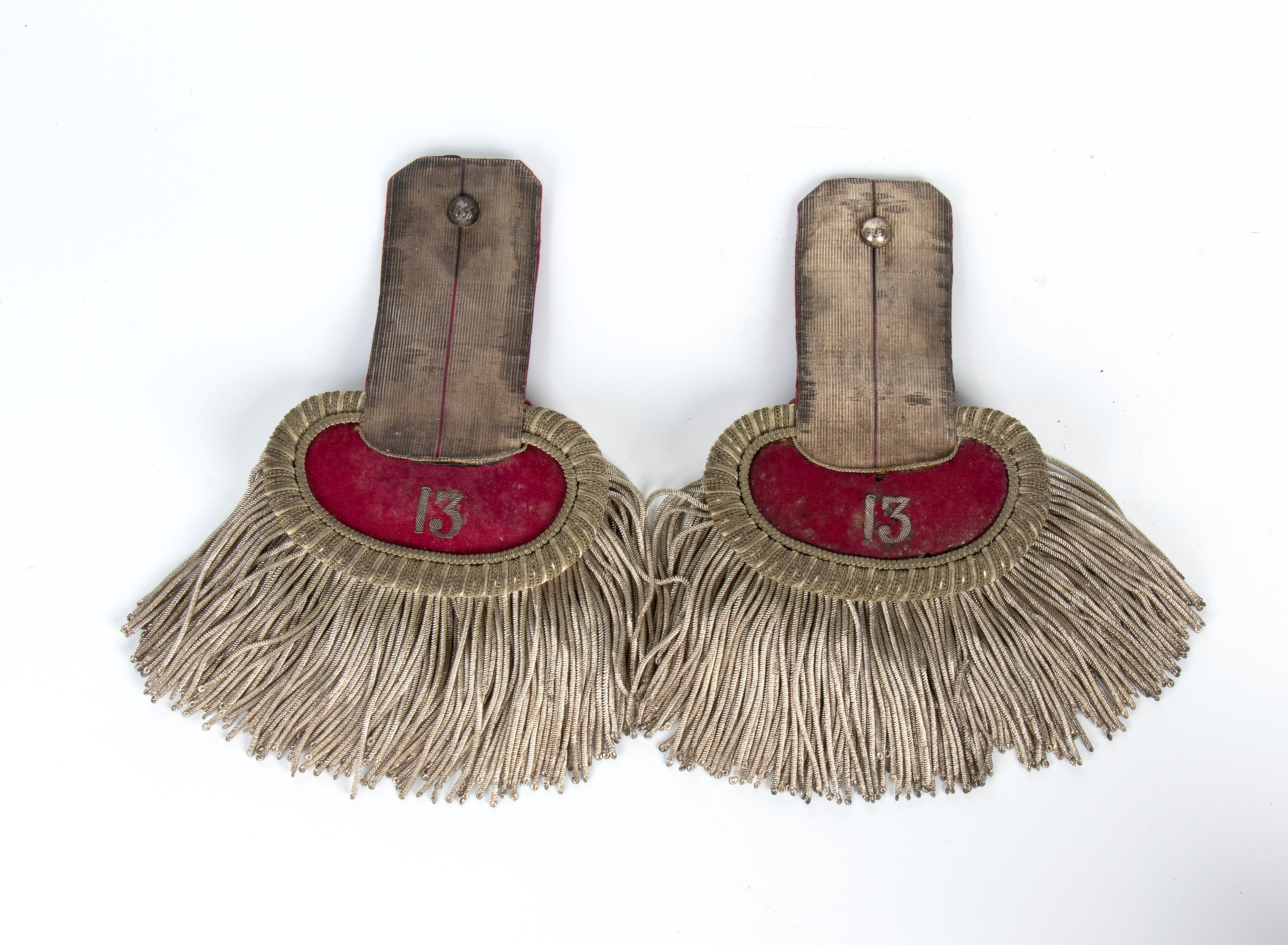 Regno delle Due Sicilie, Shako della Guardia d'Onore e spalline, seconda metà XIX secolo