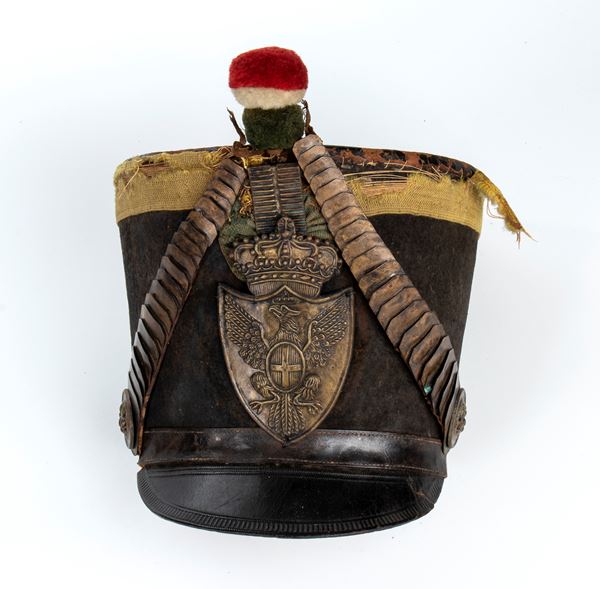 Italy, Kingdom of Sardinia, Infantry Troop Shako