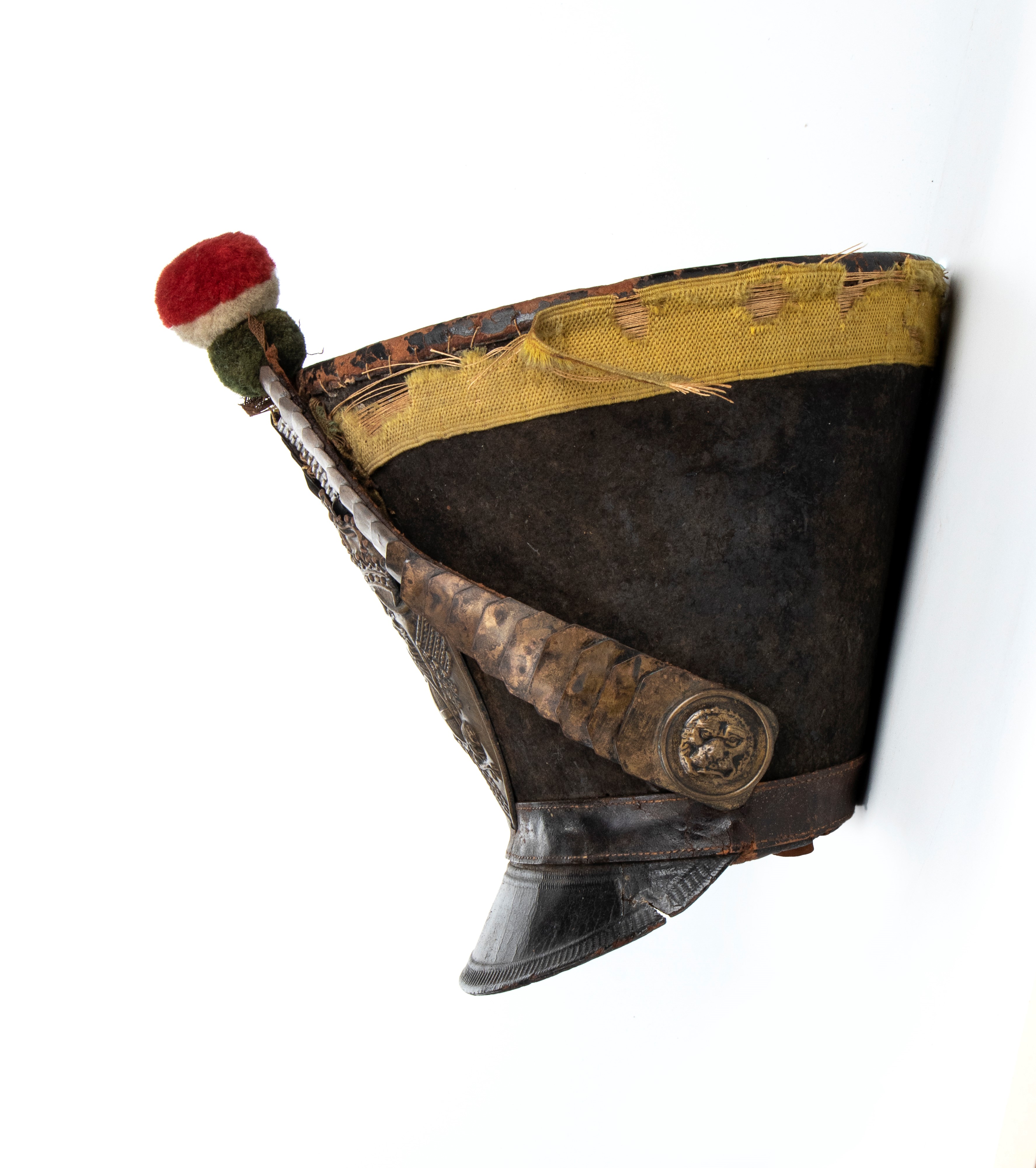 Italia, Regno di Sardegna, Shako da truppa di fanteria