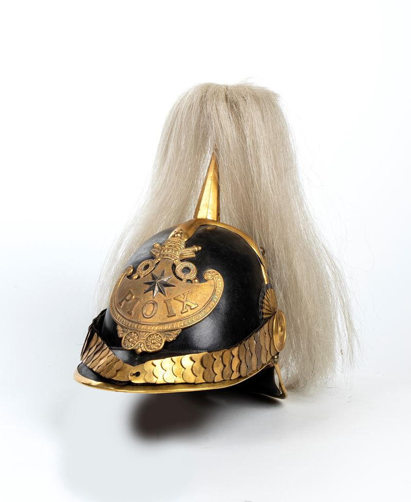 Regno della Chiesa, elmo di stato maggiore della Guardia Civica Pontificia