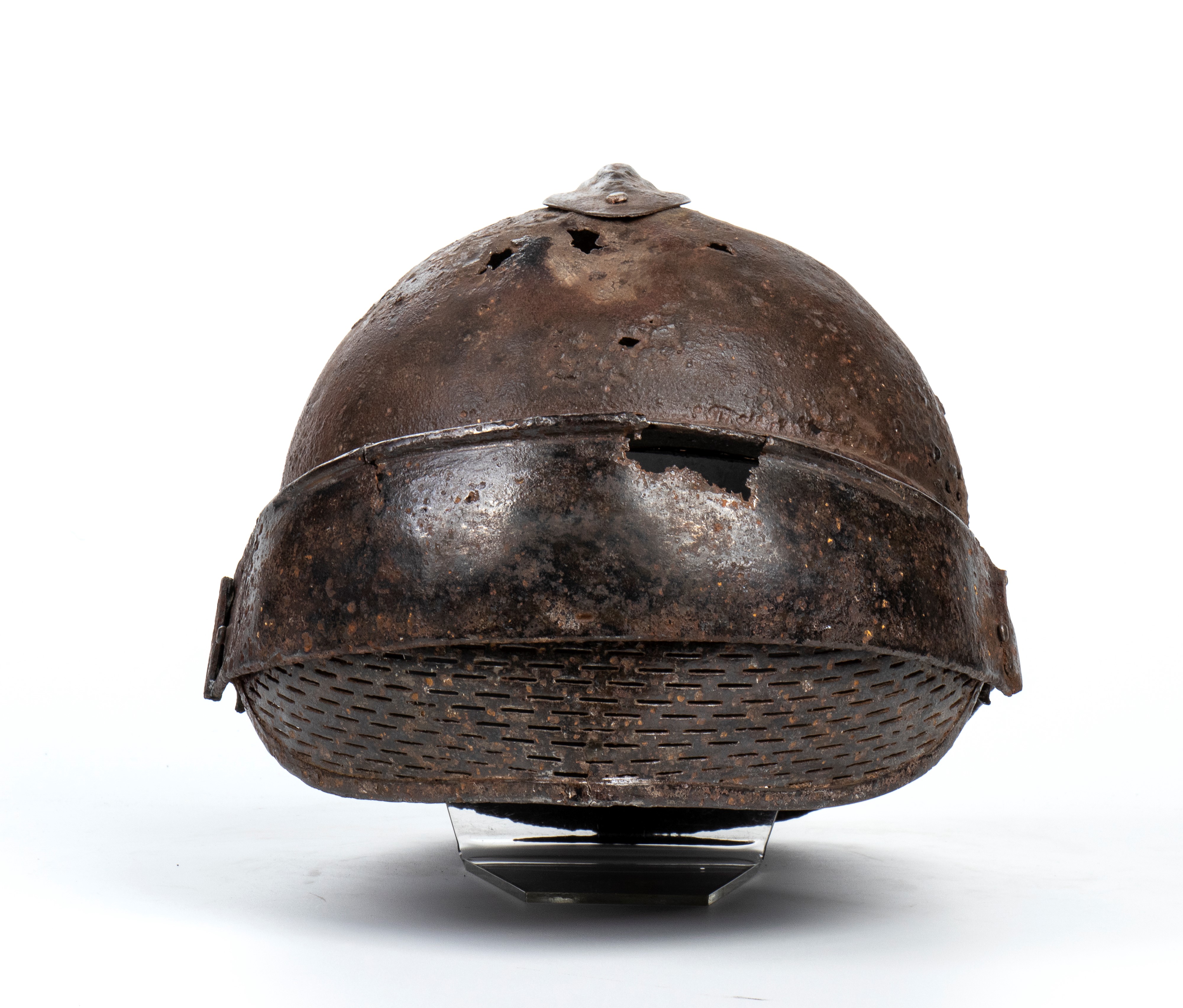 Italia, Regno, Grande Guerra, elmo adrian con protezione Dunand