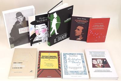 Collezione di 9 volumi sul Dandismo e Oscar Wilde