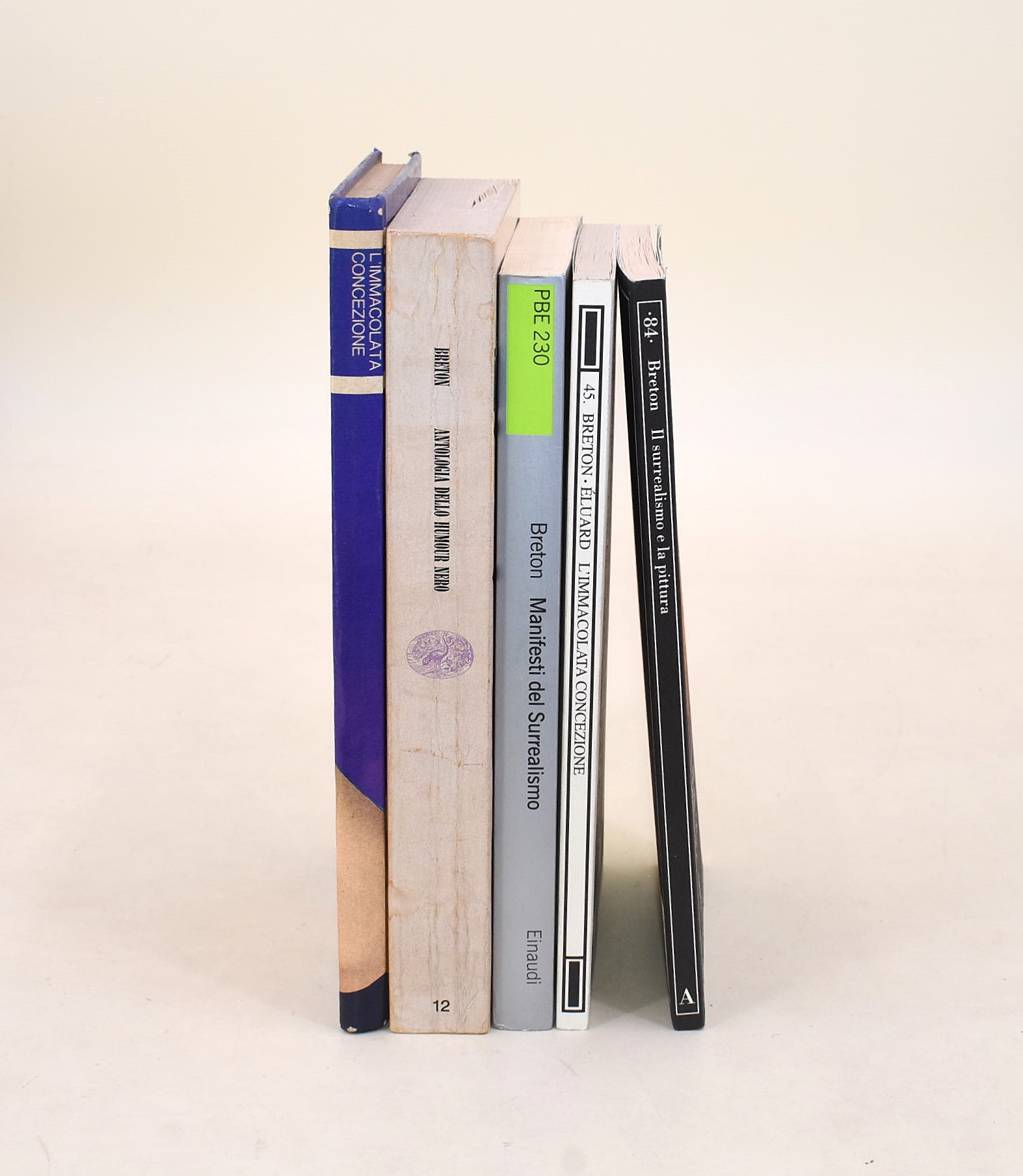 Breton e Éluard, Opuscoli e volumi sul Surrealismo