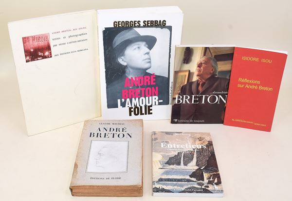 4 volumi e 2 opuscoli sul Surrealismo e su André Breton